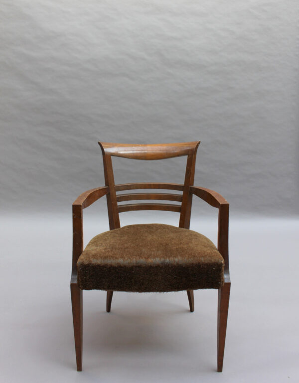 Fine French 1930s Desk Chair - Image 2