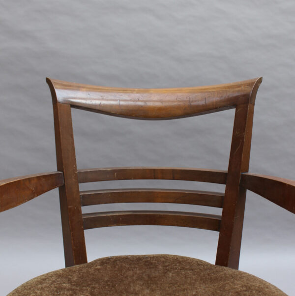 Fine French 1930s Desk Chair - Image 9