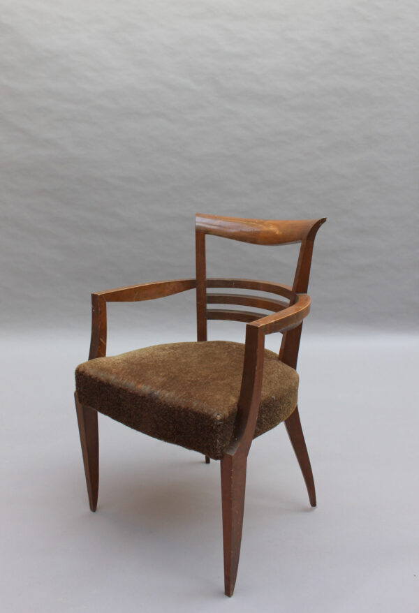 Fine French 1930s Desk Chair - Image 3