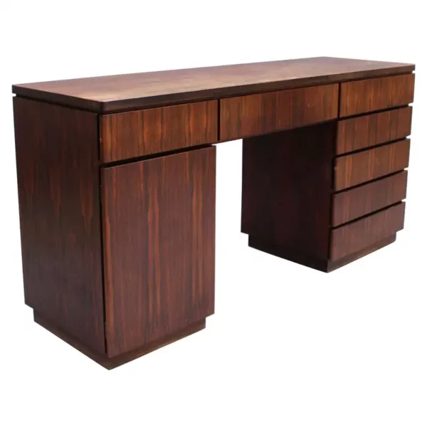 Fine French 1970s Desk-Console-Commode