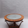 Fine French 1930s Palisander Gueridon with a Mirror Top