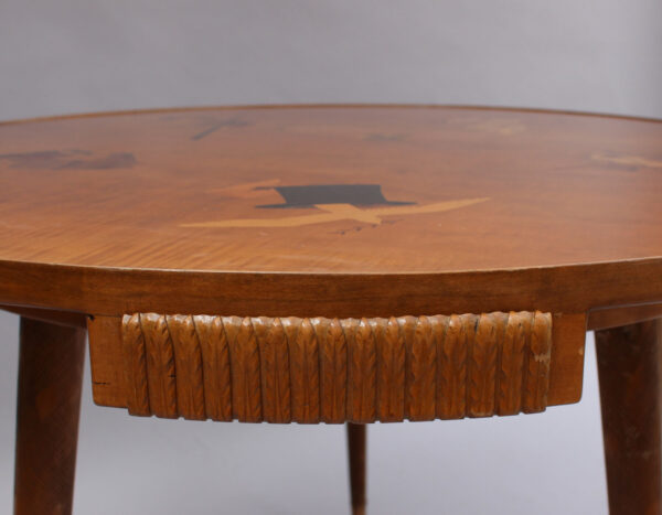 Fine 1940s 5 Legged Italian Game Table by Osvaldo Borsani - Image 16