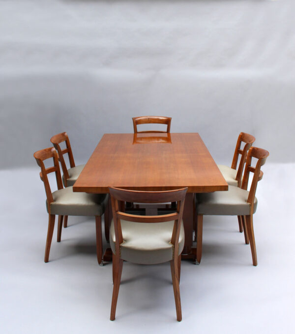 Fine French Art Deco Dining Table by Jules Leleu - Image 10