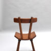 11 French 1960s Solid and Laminated Wood Chairs