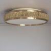 Fine French Nickel and Glass “Queen’s Necklace” Ceiling Light by Perzel