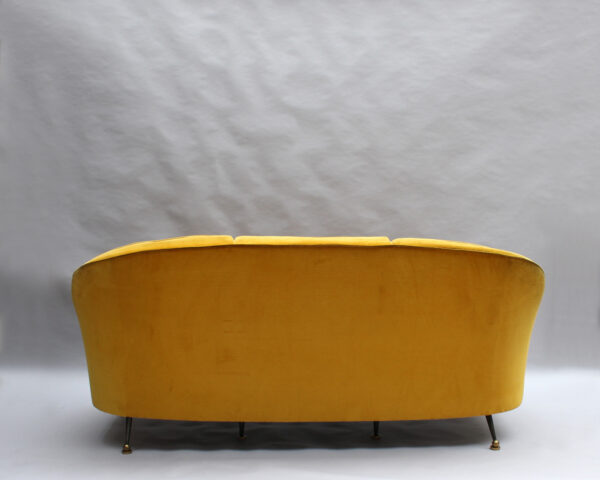 Fine French Mid-Century Sofa by Leleu - Image 14