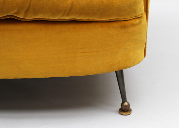 Fine French Mid-Century Sofa by Leleu - Image 4