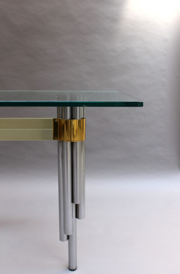 Fine French 1970s Sofa Table / Console by Philippe Jean - Image 14