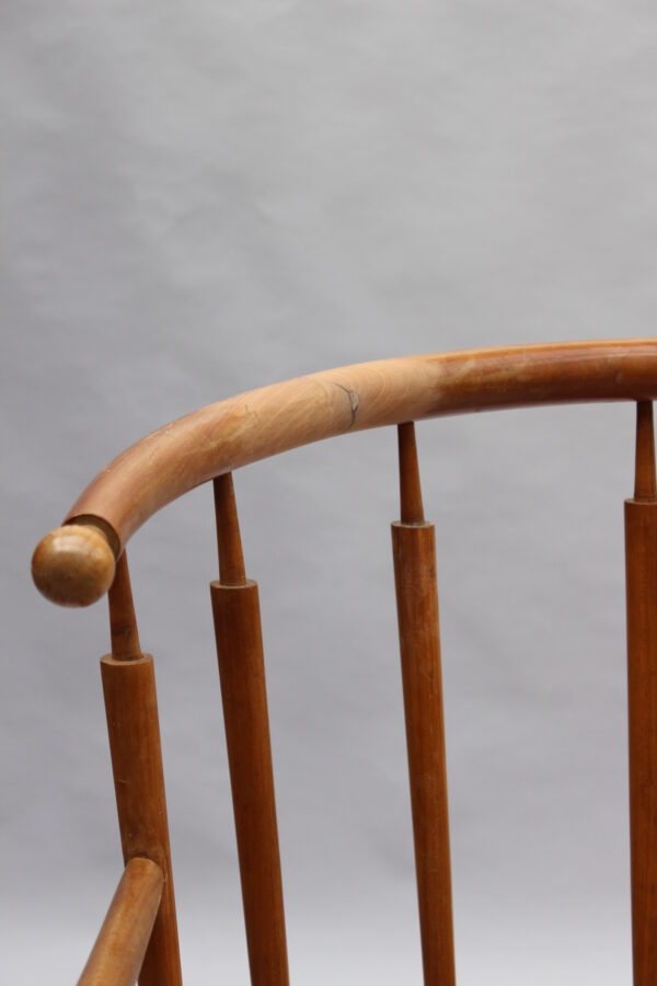 Fine French 1950s Cradle by Max Ingrand - Image 11