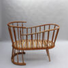 Fine French 1950s Cradle by Max Ingrand