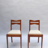 Set of 12 Fine French Art Deco Oak Dining Chairs by Dudouyt