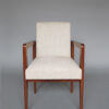 Fine French Art Deco Mahogany Arm Chair