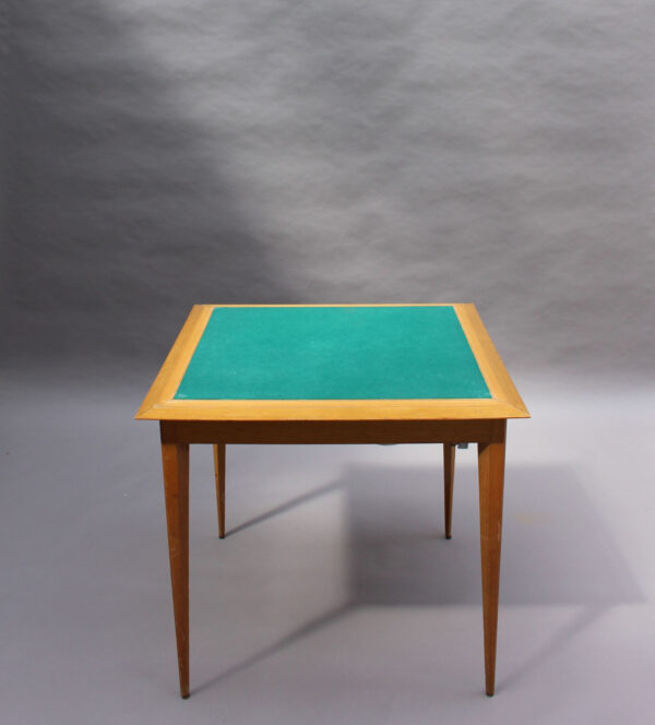 Fine French Art Deco Game / Occasional Table by Rinck - Image 7