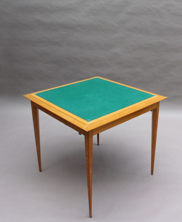Fine French Art Deco Game / Occasional Table by Rinck - Image 12