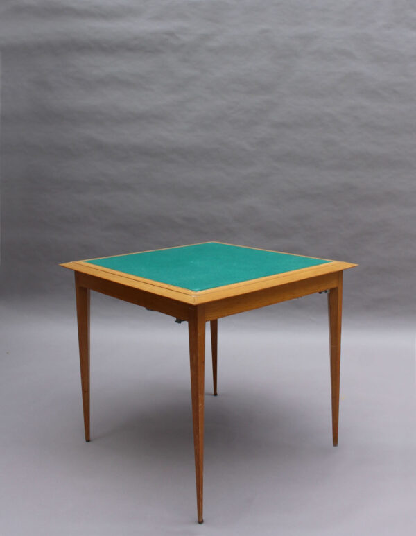 Fine French Art Deco Game / Occasional Table by Rinck - Image 10