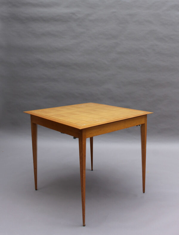 Fine French Art Deco Game / Occasional Table by Rinck - Image 9