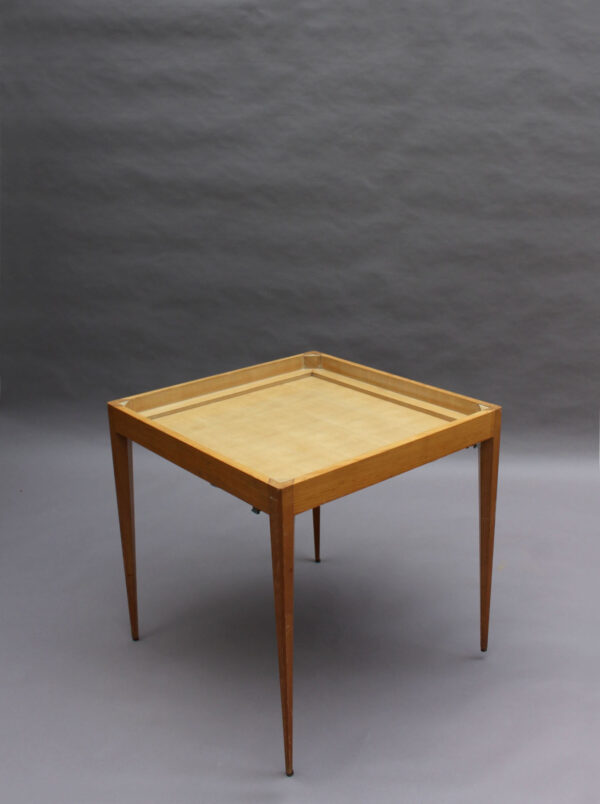 Fine French Art Deco Game / Occasional Table by Rinck - Image 15
