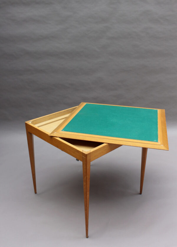 Fine French Art Deco Game / Occasional Table by Rinck - Image 14