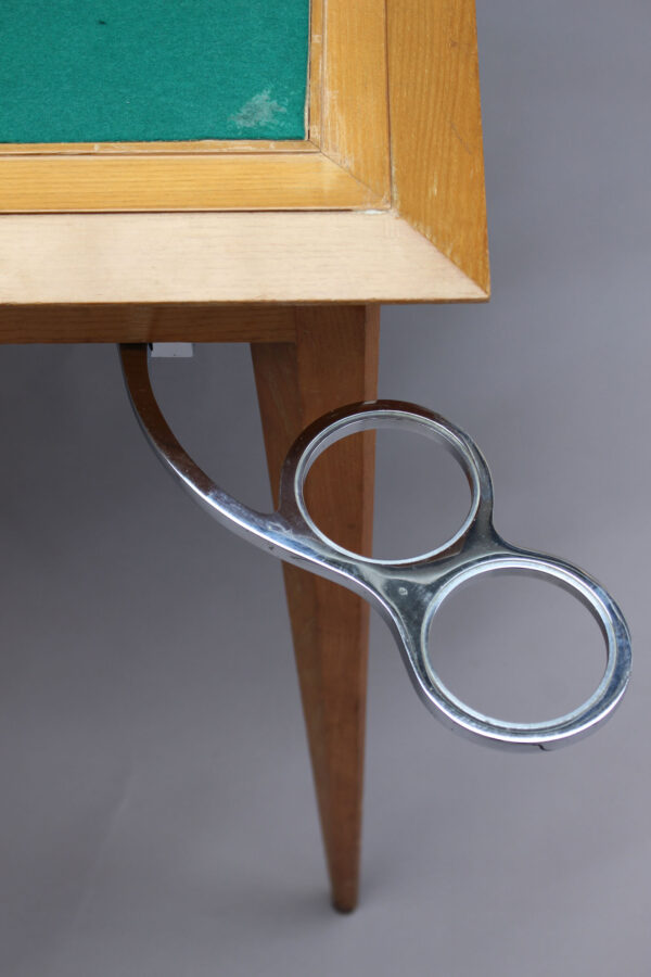 Fine French Art Deco Game / Occasional Table by Rinck - Image 16