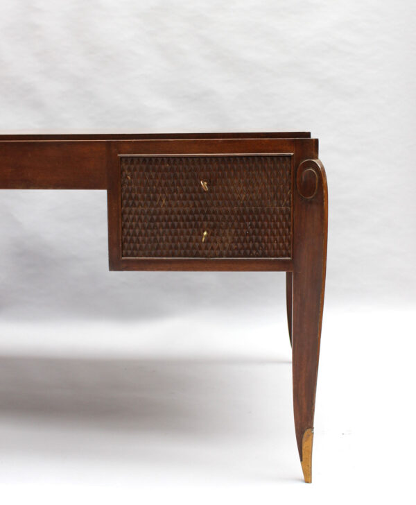 Fine French 1940s Desk and Cabinet by Jean Pascaud - Image 9