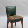 2 Fine French 1930s Oak Side Chairs