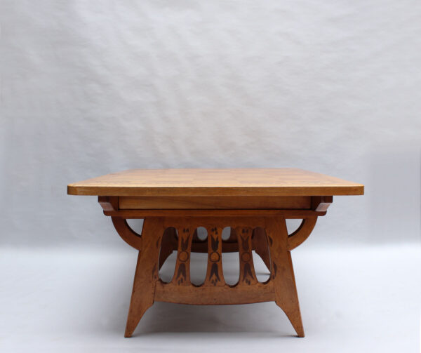 Fine French 1920's Rectangular Dining Table by Paul Huillard - Image 7