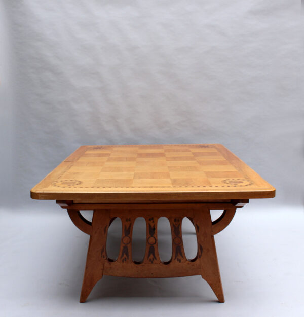 Fine French 1920's Rectangular Dining Table by Paul Huillard - Image 8