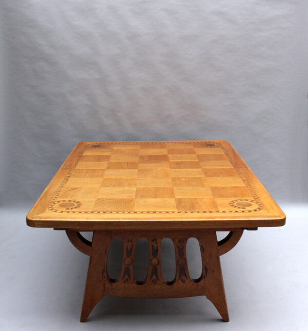 Fine French 1920's Rectangular Dining Table by Paul Huillard - Image 9