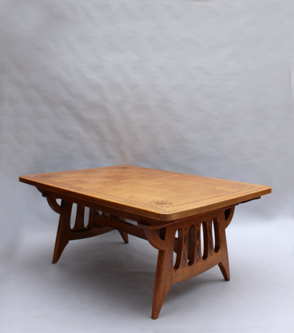 Fine French 1920's Rectangular Dining Table by Paul Huillard - Image 5