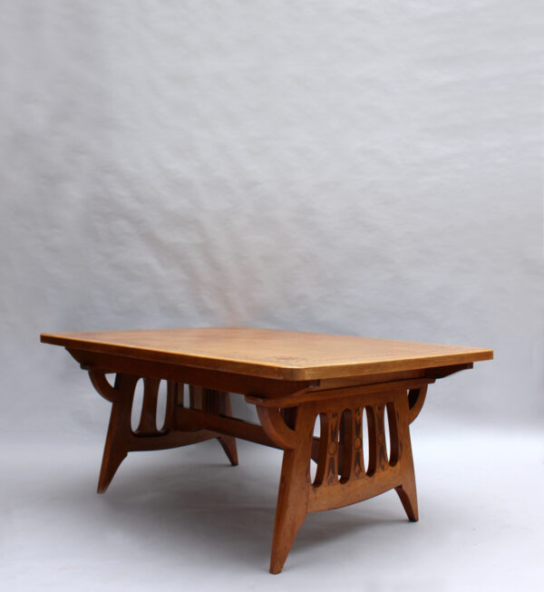 Fine French 1920's Rectangular Dining Table by Paul Huillard - Image 6