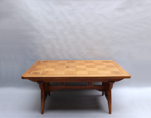 Fine French 1920's Rectangular Dining Table by Paul Huillard - Image 4