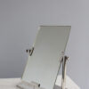 Fine French Art Deco Wrought Fine French 1930s Silver-Plated Table Mirror by Luc Lanel for Christofle Mirror (Copie)
