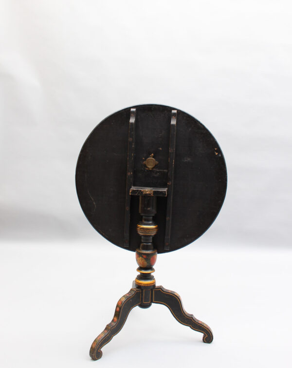 Fine French Napoleon III Lacquered Tilt-Top Table - Image 16