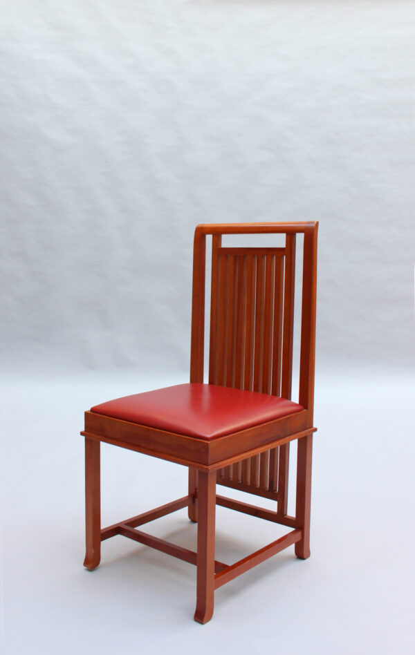 Pair of Frank Lloyd Wright "Coonley 2" Chairs, Cassina Edition - Image 7