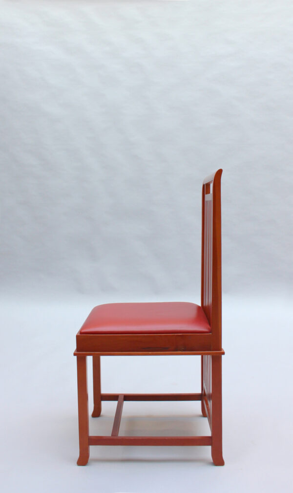 Pair of Frank Lloyd Wright "Coonley 2" Chairs, Cassina Edition - Image 8