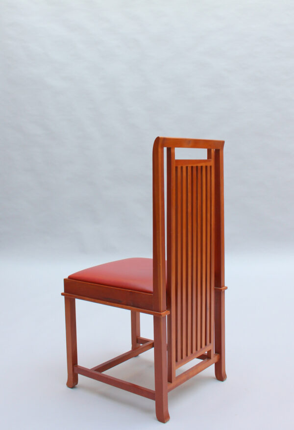 Pair of Frank Lloyd Wright "Coonley 2" Chairs, Cassina Edition - Image 9