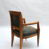 Fine French 1930s Desk Chair Attributed to Alfred Porteneuve