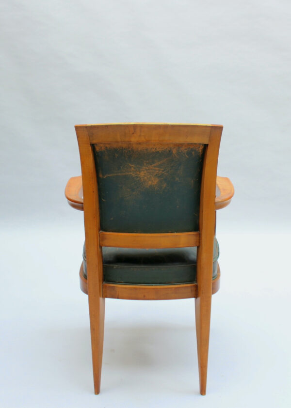 Fine French 1930s Desk Chair Attributed to Alfred Porteneuve - Image 6