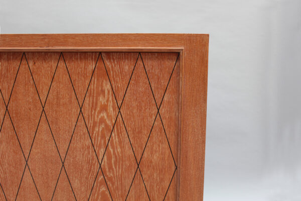 Fine French 1950s 2 Doors Lime Oak Buffet - Image 11