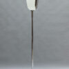 Fine French Mid-Century Chrome and Glass Floor Lamp by Jean Perzel