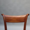 A Pair of Fine French Art Deco Cherry Wood Side Chairs