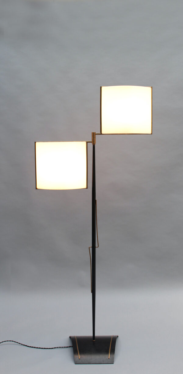 Fine French 1950s Rotating Floor Lamp by Lunel - Image 2