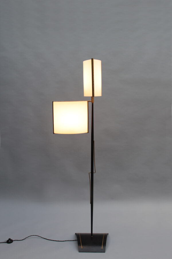 Fine French 1950s Rotating Floor Lamp by Lunel - Image 4