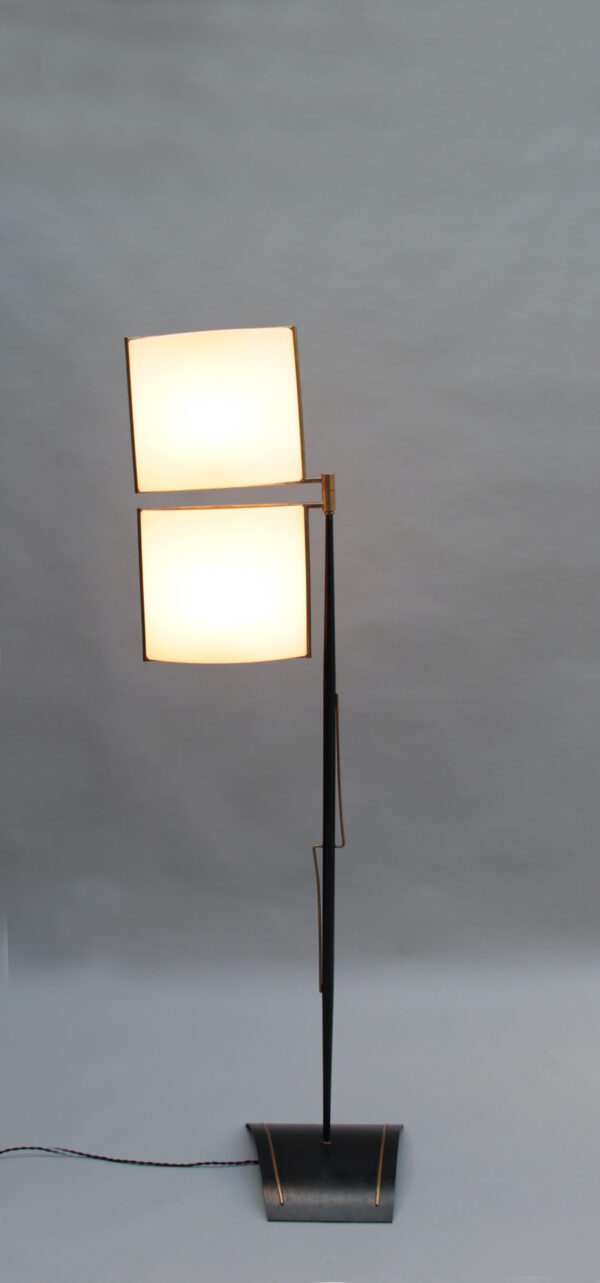 Fine French 1950s Rotating Floor Lamp by Lunel - Image 9