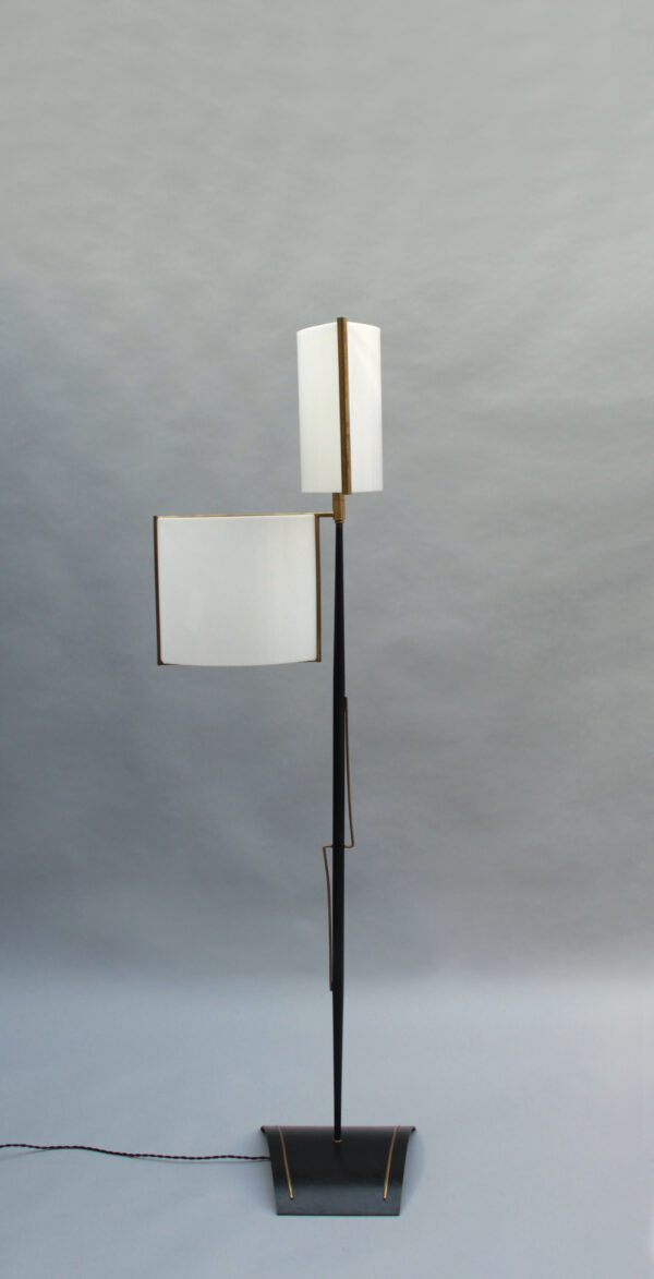 Fine French 1950s Rotating Floor Lamp by Lunel - Image 3