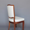 A Set of 12 Fine French Art Deco Mahogany Dining Chairs in the Manner of Arbus