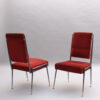 Set of 10 Fine French Mid-Century Dining Chairs by Jules Leleu