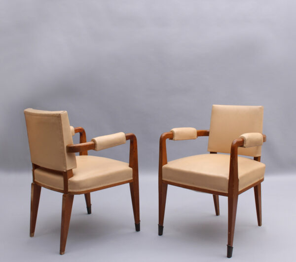 Set of 8 Fine French 1930s Armchairs - Image 15