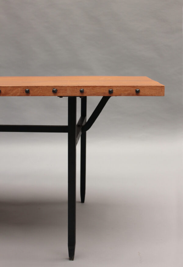 French 1960s Dining Table by Jean Touret & the Artisans of Marolles - Image 10