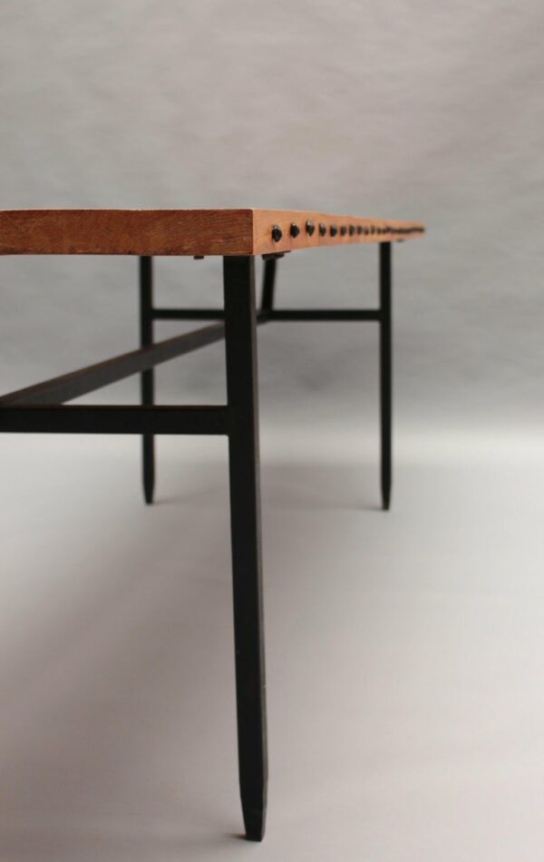 French 1960s Dining Table by Jean Touret & the Artisans of Marolles - Image 7